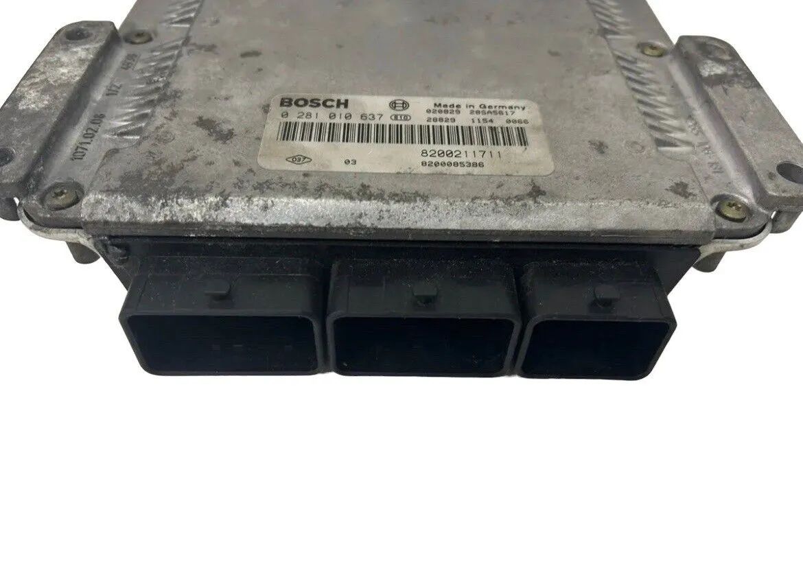 Renault Laguna Motorsteuergerät Steuergerät 0281010637 8200211711 8200085386