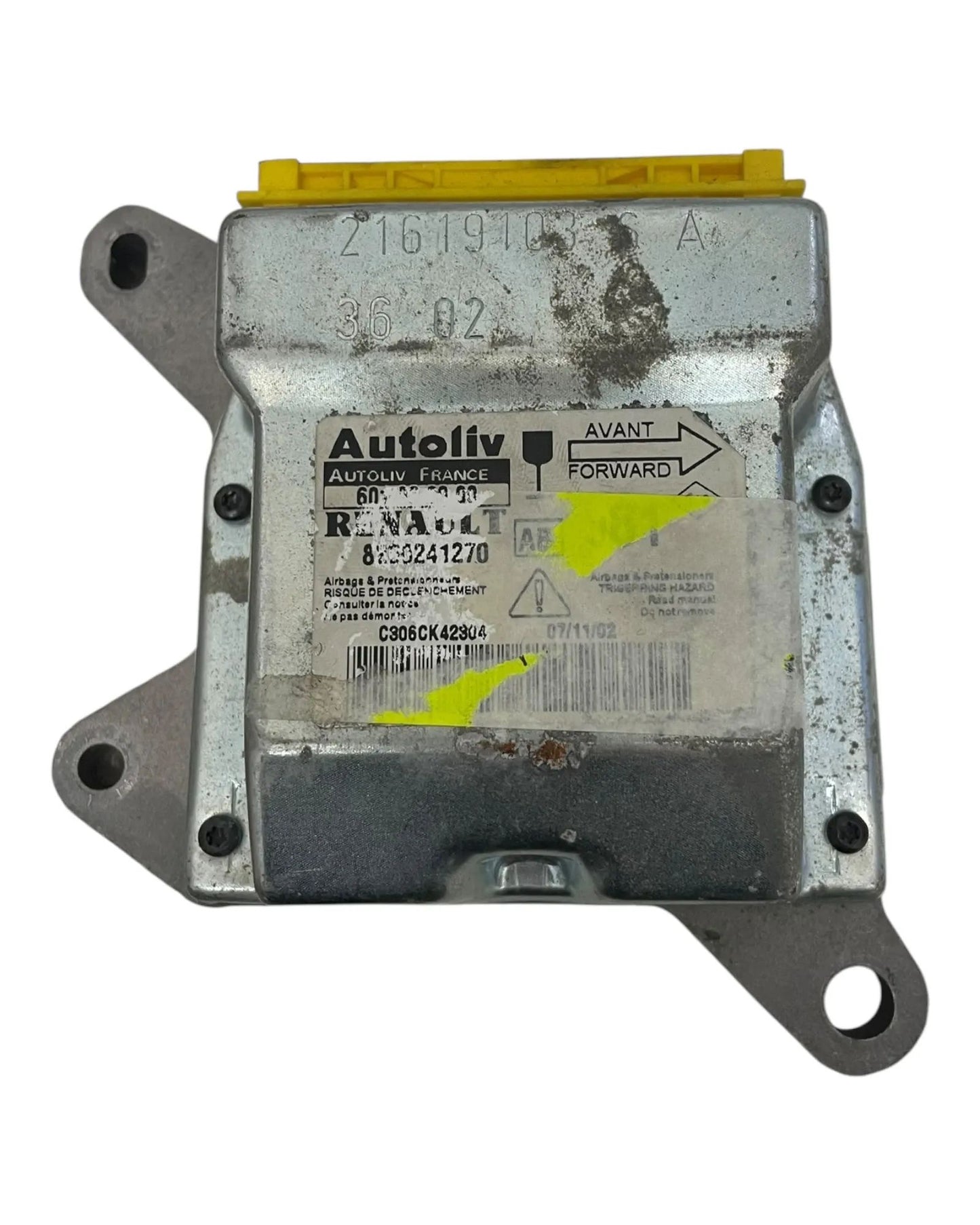 Renault Espace IV Airbagsteuergerät Steuergerät ECU Modul 21619103