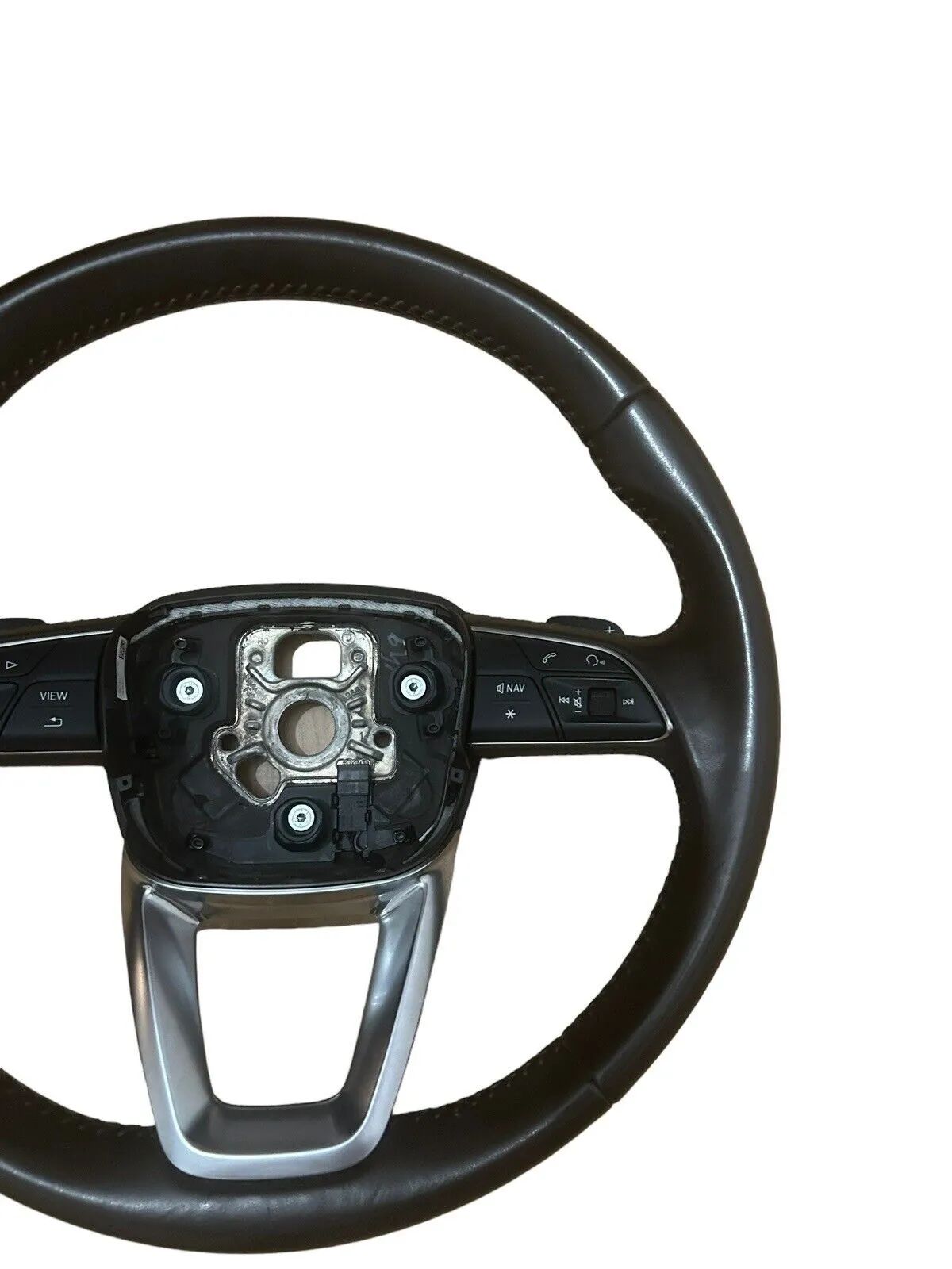 Audi Q7 4M Multifunktional Lenkrad Schaltwippen Criollobraun 4M0419689