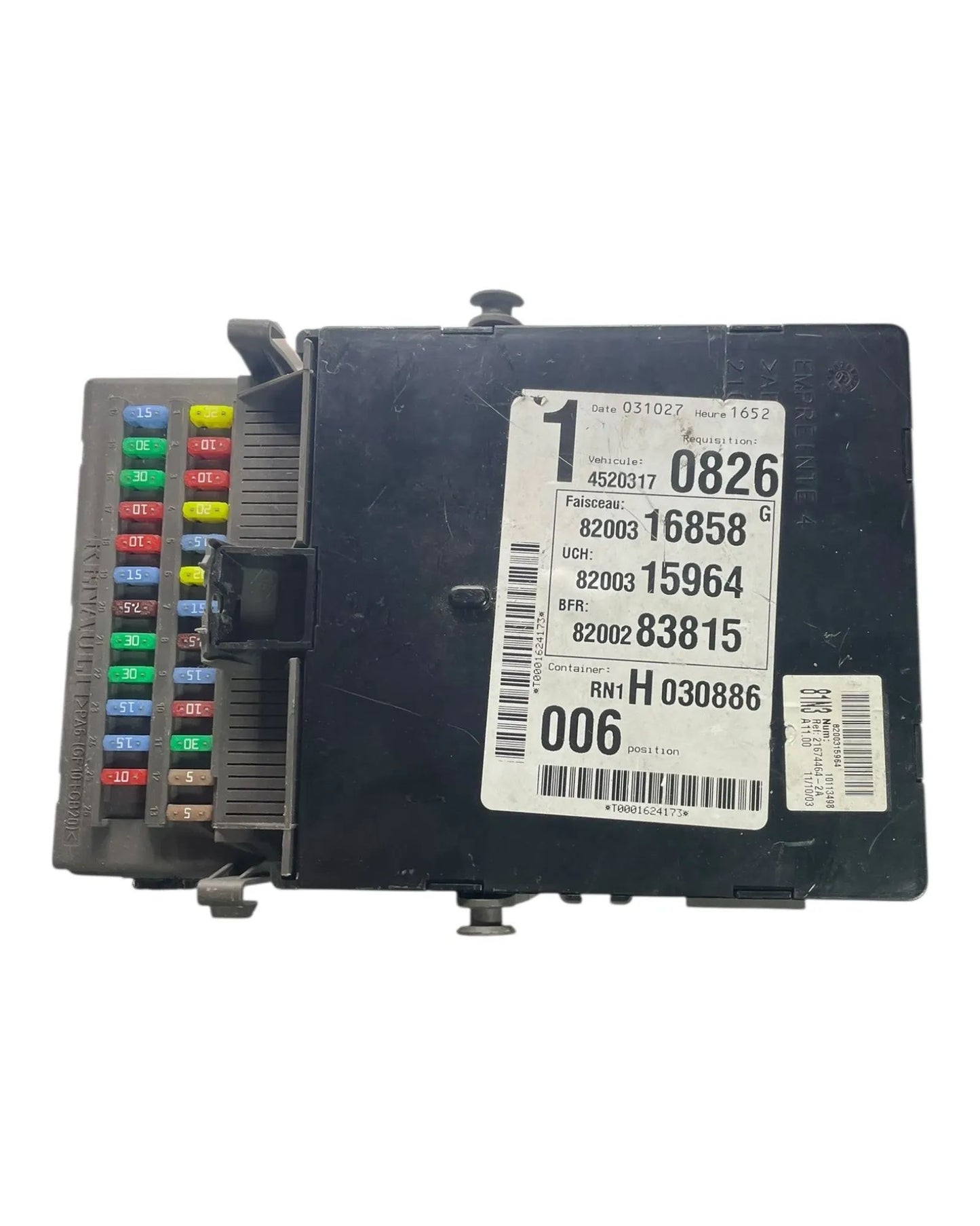 Renault Espace IV Steuergerät Komfortsteuergerät Sicherungskasten 8200283815