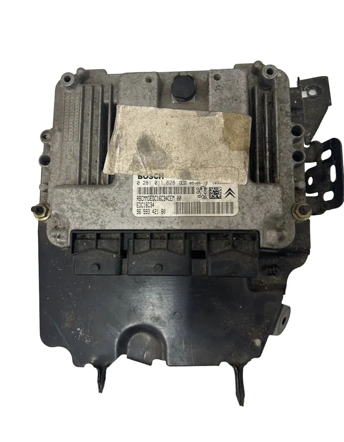 Peugeot 206CC Motorsteuergerät Steuergerät 0281011628 9659342180