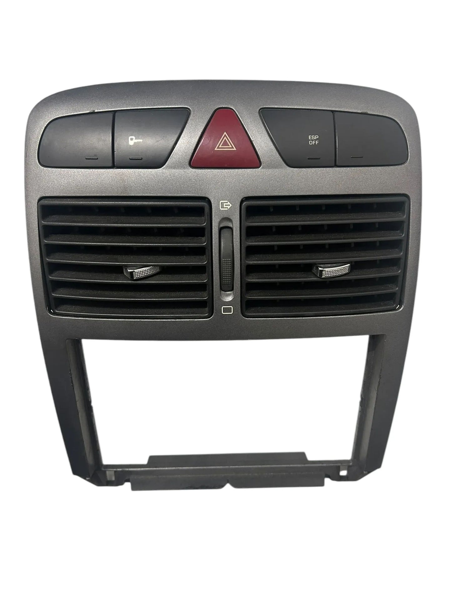 Peugeot 307 Armaturenverkleidung Radioschacht Warnblinker 9634505077