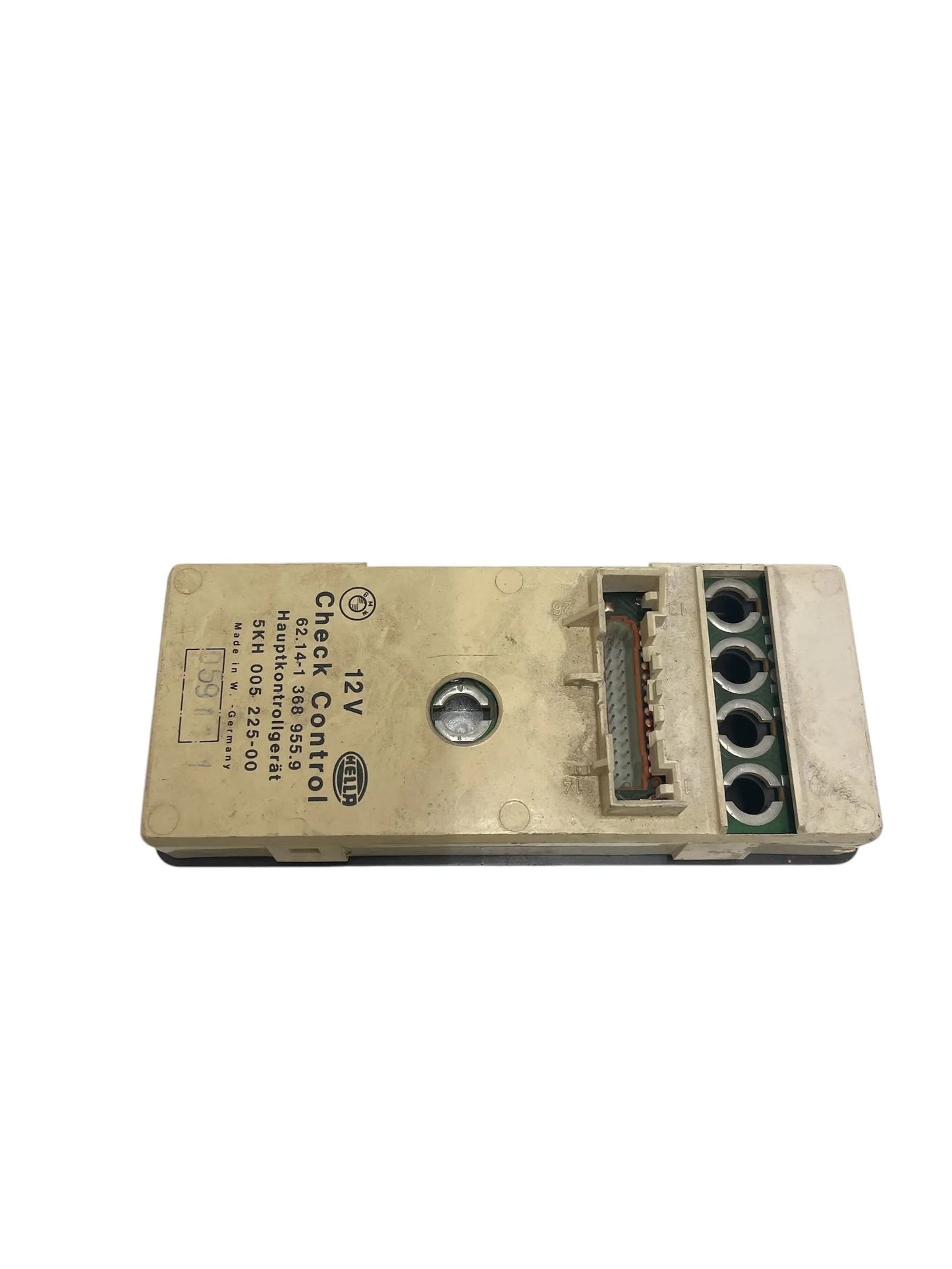 Bmw E30 Check Control Hauptkontrollgerät Abfrageeinheit 1368955